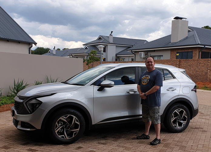 Anthony Smit bought his first Kia Sportage in 2011. This year he took delivery of his fourth and couldn’t be happier.