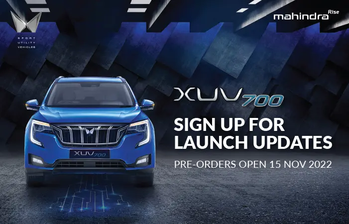 Bookings to open soon for XUV700