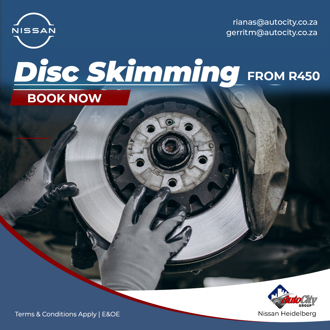 Disc Skimming image from AutoCity Nissan