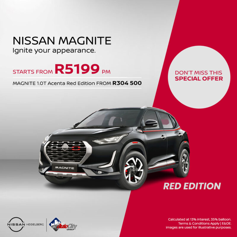 Nissan MAGNITE 1.0T Acenta Red Edition image from 